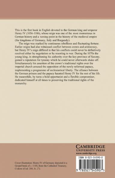 Henry IV of Germany 1056 1106