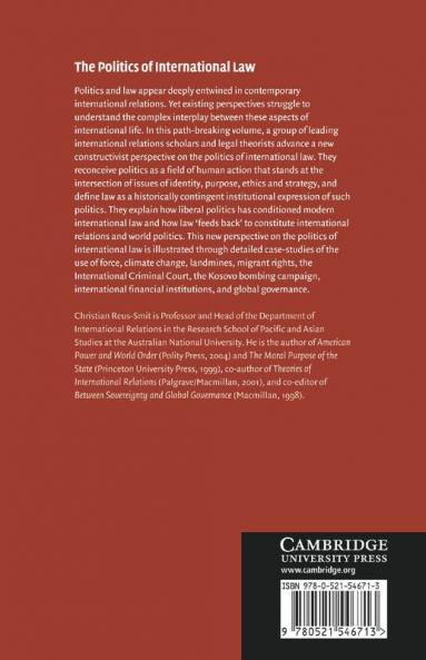 The Politics of International Law