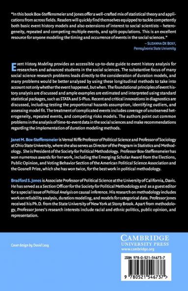 Event History Modeling