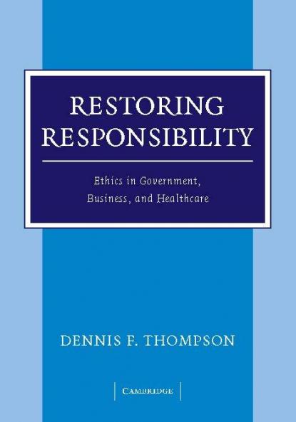 Restoring Responsibility