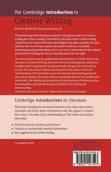 The Cambridge Introduction to Creative Writing