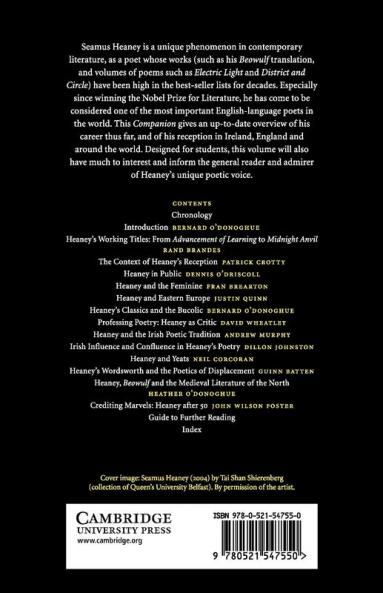 The Cambridge Companion to Seamus Heaney