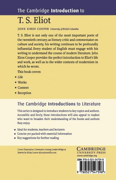 The Cambridge Introduction to T. S. Eliot