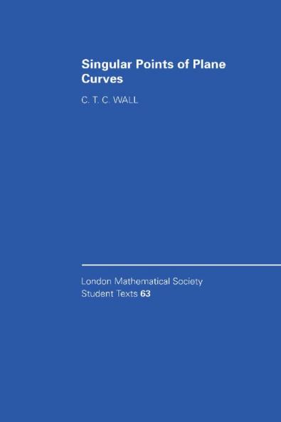 Singular Points of Plane Curves