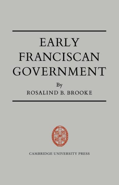 Early Franciscan Government