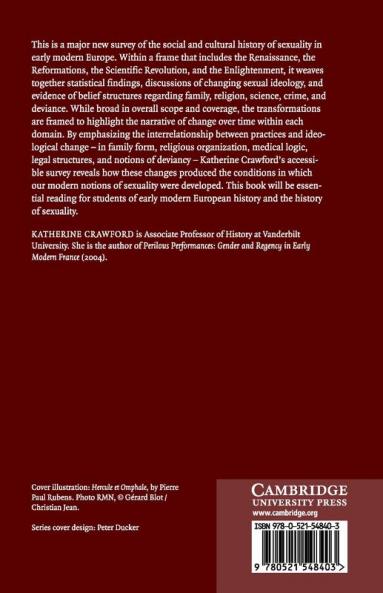 European Sexualities 1400-1800