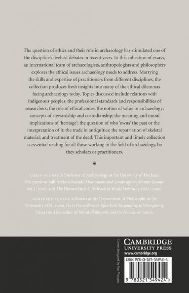The Ethics of Archaeology