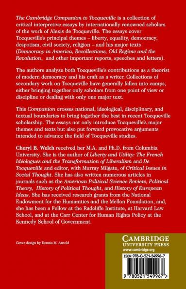 Camb Companion Tocqueville
