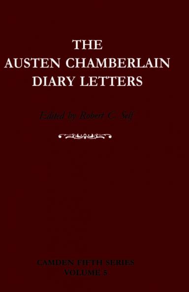 The Austen Chamberlain Diary Letters