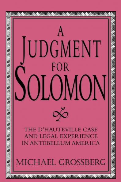 A Judgment for Solomon