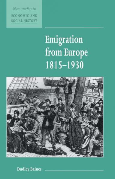 Emigration from Europe 1815-1930