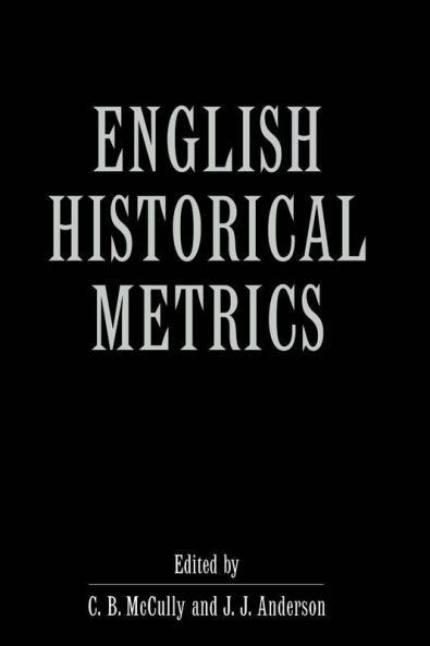 English Historical Metrics