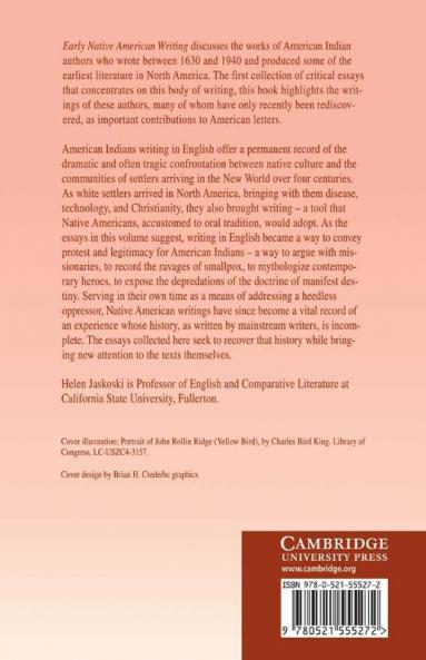 Early Native American Writing