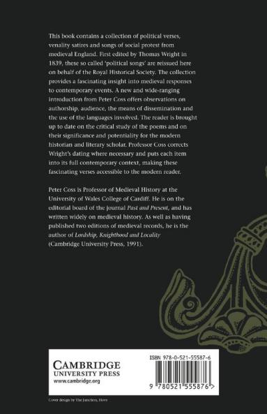 Thomas Wright's Political Songs of England
