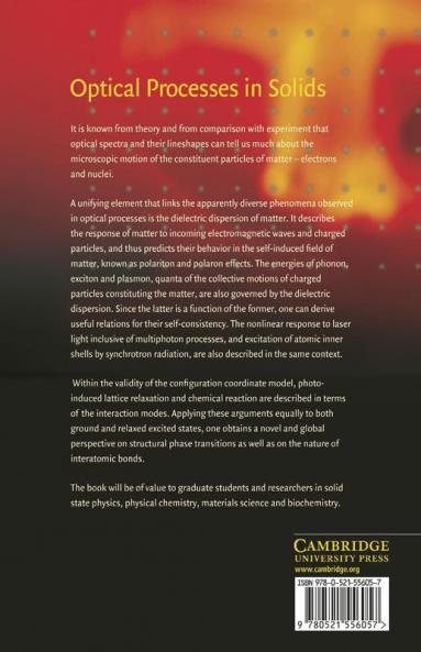Optical Processes in Solids