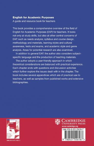 English for Academic Purposes