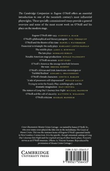 The Cambridge Companion to Eugene O'Neill