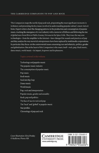 The Cambridge Companion to Pop and Rock