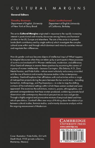 Women Intellectuals Modernism and Difference