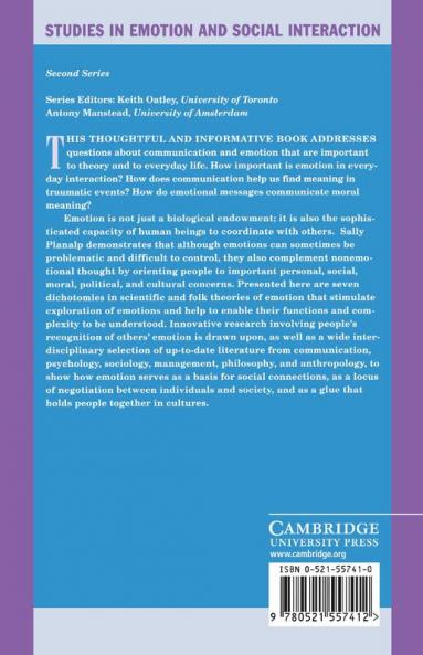 Communicating Emotion