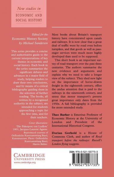 The Rise and Rise of Road Transport 1700 1990