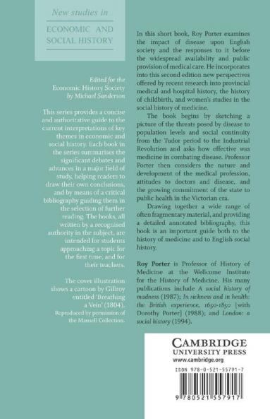 Disease Medicine and Society in England 1550 1860