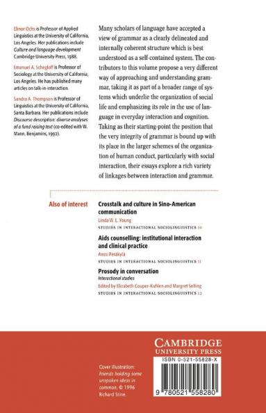Interaction and Grammar
