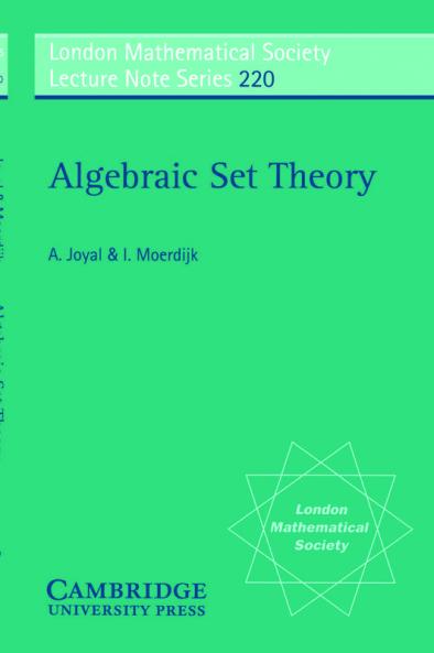 Algebraic Set Theory