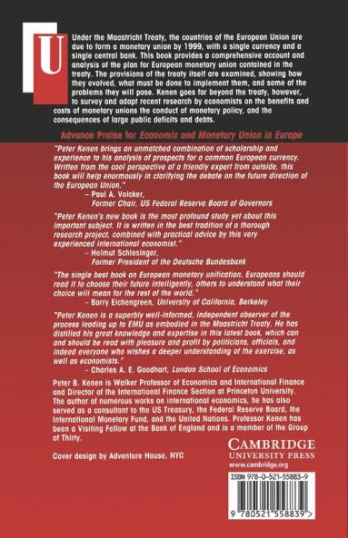 Economic and Monetary Union in Europe