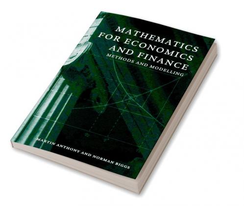 Mathematics for Economics & Finance