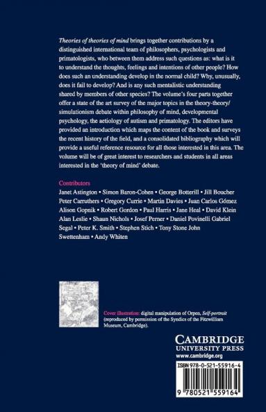 Theories of Theories of Mind