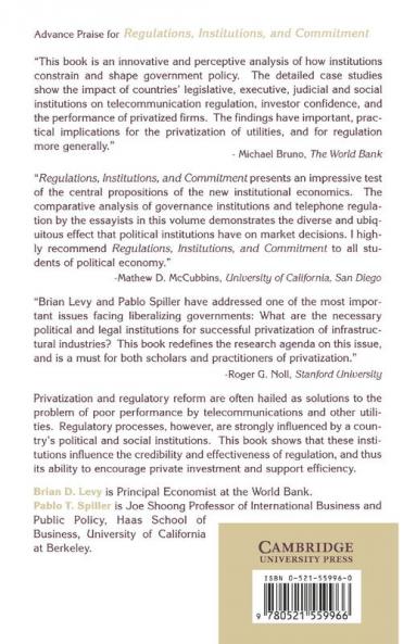 Regulations Institutions and Commitment