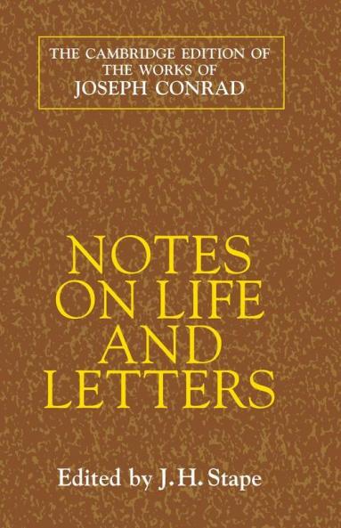 Notes on Life and Letters
