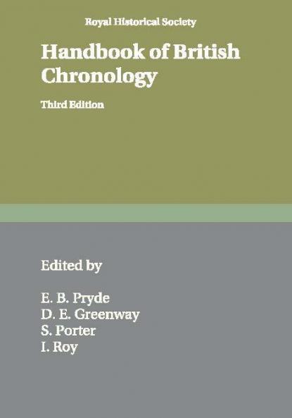 Handbook of British Chronology
