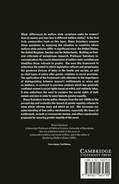 Gender Equality and Welfare States