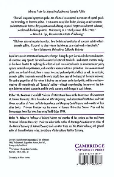 Internationalization and Domestic Politics