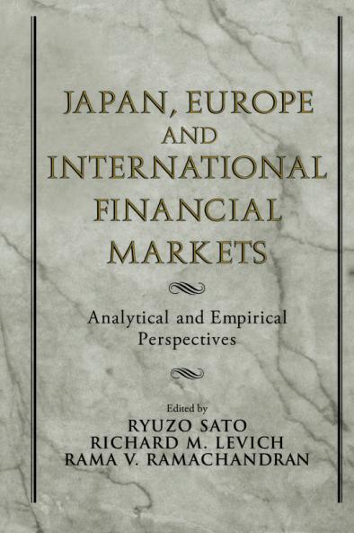 Japan Europe and International Financial Markets