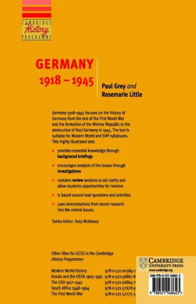Germany 1918-45