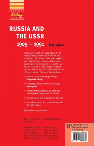 Russia and the USSR 1905-1991