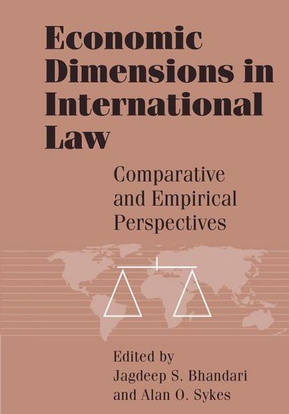 Economic Dimensions in International Law