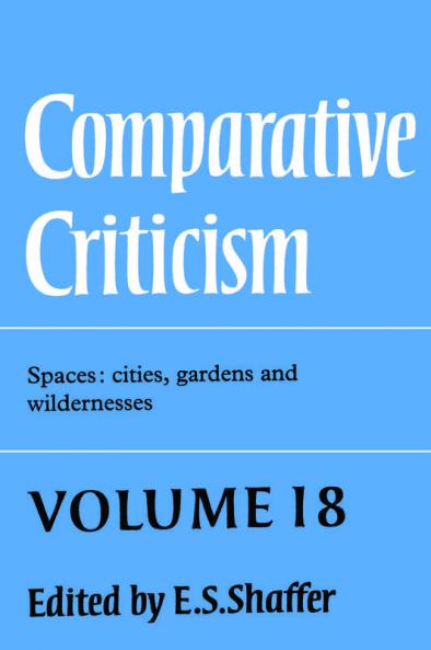 Comparative Criticism