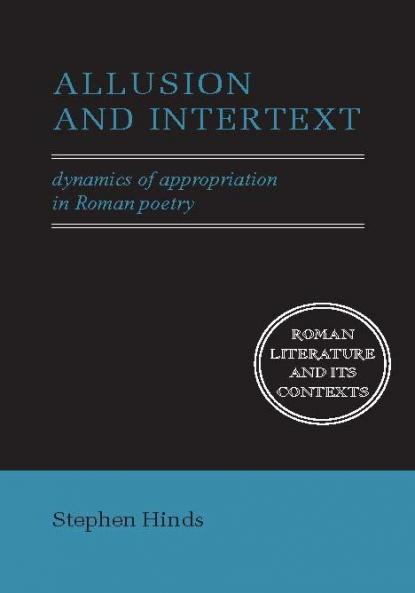 Allusion and Intertext