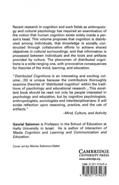 Distributed Cognitions