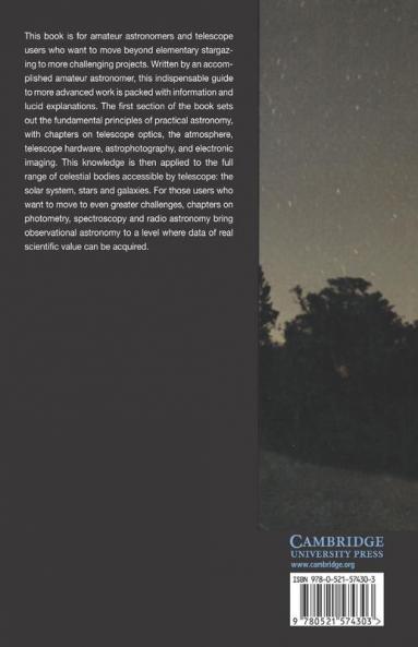 Advanced Amateur Astronomy