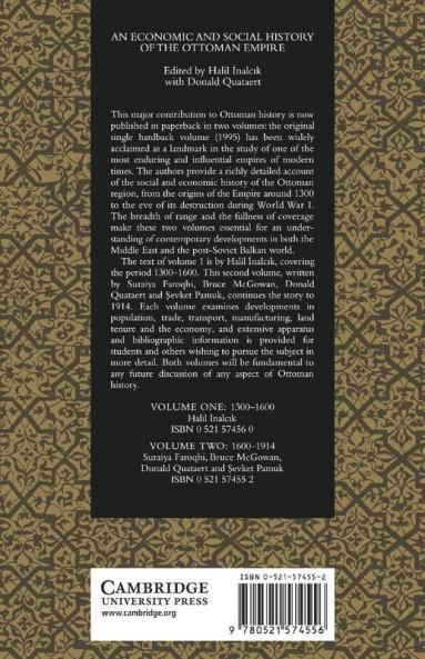 An Economic and Social History of the Ottoman Empire