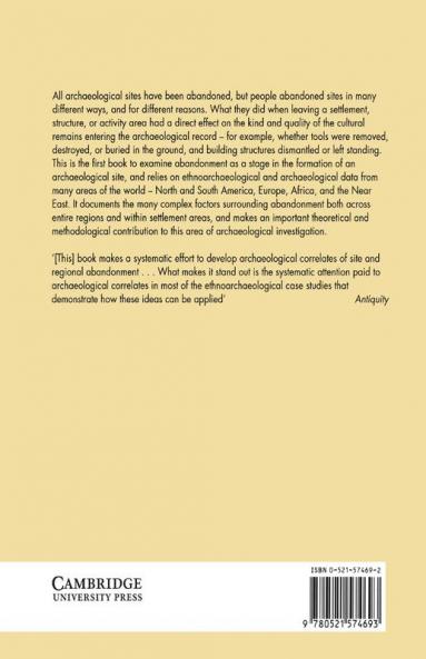 The Abandonment of Settlements and Regions
