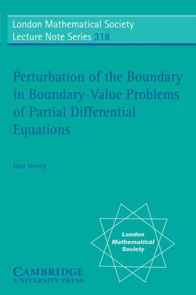 Perturbation of the Boundary in Boundary-Value Problems of Partial Differential Equations