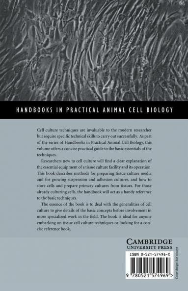 General Techniques of Cell Culture