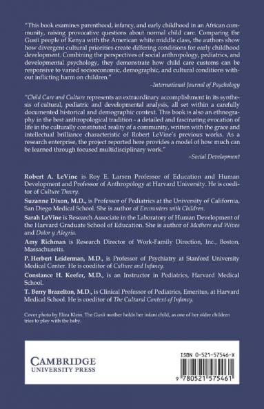 Child Care and Culture