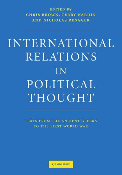 International Relations in Political Thought